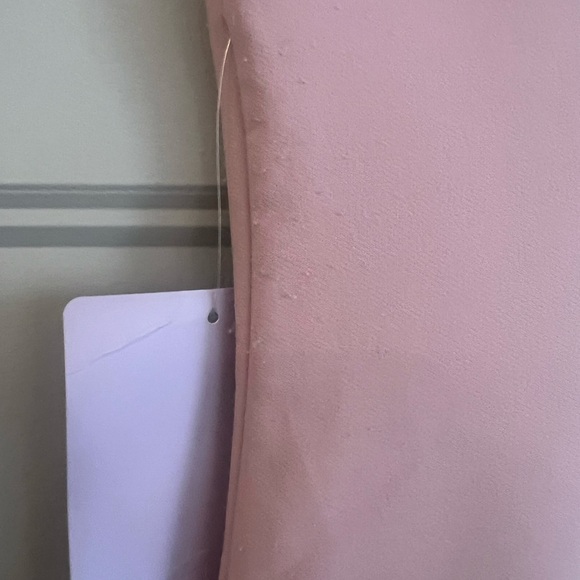 NWT JS Collections Pink Shift dress with sheer mesh/tulle top - Picture 8 of 9